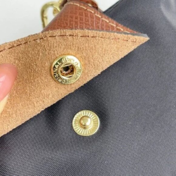 Longchamp Le Pliage Original Black Clutch Bag Women - Picture 7 of 8